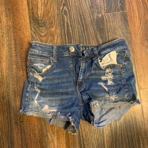 American eagle jean shorts